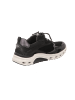 rollingsoft Schnürschuh bequem in schwarz