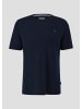 s.Oliver T-Shirt kurzarm in Blau