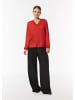 comma Bluse langarm in Rot
