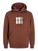 Jack & Jones Kapuzenpullover in Brandy Brown
