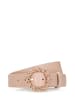 Wittchen Leather belt in Beige