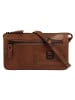 SPIKES & SPARROW Umhängetasche CROSS BODY MINI echt Leder in cognac