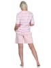 NORMANN Schlafanzug kurzarm Pyjama Shorty Streifen - 72902 in rosa