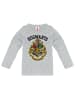 Logoshirt Langarmshirt Hogwarts in grau-meliert