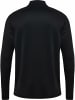 Hummel Trainingsjacke "Hmlactive Pl Half Zip" in Schwarz