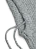 Pieces Schlupfmütze in Light Grey Melange