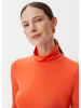 comma T-Shirt langarm in Orange