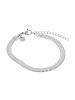 Tom Tailor Armband Edelstahl in silber