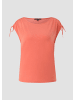 comma T-Shirt kurzarm in Orange