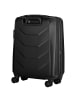Wenger Prymo 4 Rollen Kabinentrolley 55 cm mit Dehnfalte black