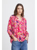 ICHI Langarm - Hemd IHMARRAKECH Regular fit in Love Potion Flower Aop