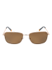 Timberland Männer Sonnenbrille Quadratisch Gold