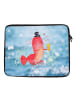 Mr. & Mrs. Panda Notebook Tasche Hummer Weizen ohne Spruch in Oceanblue