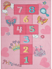 the carpet Kinderteppich Happy Life C in Rosa