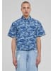 Urban Classics Urban Classics T-Shirts in bluelasercamo