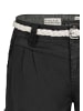 Eight2Nine Shorts Gürtel Eingrifftaschen Regular Fit Zip-Fly in Dunkelgrau