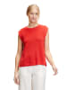 Betty Barclay Strick-Top mit Rundhalsausschnitt in Poppy Red