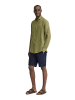 Polo Club Hemd BLOCK SHIRT LINEN GD in Grün