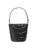 DuDu Barbara Schultertasche Leder 24.5 cm black