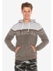 Cipo & Baxx Kapuzensweatshirt in GREY-KHAKI