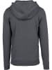 Urban Classics Zip-Kapuzenpullover in charcoal