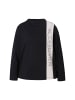 Ulla Popken Sweatshirt in schwarz