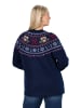 Ulla Popken Pullover in tintenblau