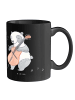 Mr. & Mrs. Panda Keramtiktasse Zeichenllo Herz mit Spruch in Schwarz