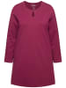 Ulla Popken Longshirt in dunkle beere