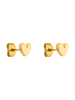 PURELEI Ohrringe Tiny Heart in Gold