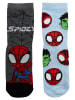 Spiderman 3er Pack Marvel Spiderman Socken Spidey Sneaker Söckchen in Mehrfarbig
