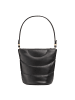 DuDu Barbara Schultertasche Leder 24.5 cm in black