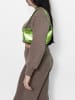 ROBERTA ROSSI Schultertasche in LIGHT GREEN