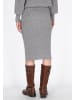 DreiMaster Vintage Women Skirt in grey melange