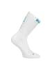 Kempa Socken Logo Classic Kids in weiß/kempablau