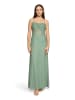 Vera Mont Abendkleid im Glitzer-Look in Green/Green