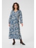 Kaffe Kleid KAdahlia Tight fit in Bering Sea/White Paisley