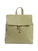 Florence Florence Cityrucksack Leder hellgrün ca. 28cm