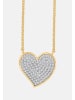 Diamant Exquis Halskette aus 375 Gelbgold mit Diamant