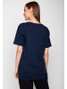 GreenBomb T-Shirt Football Sloth in Marineblau