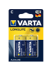 Varta Batterie Longlife C in Schwarz