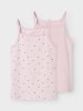 name it Unterhemden 2er Pack NKFSTRAP TOP WINSOME HEARTS in winsome orchid