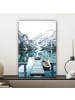 MuchoWow Leinwand bilder Bergsee (BxH)