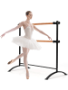 COSTWAY Ballettstange 120cm in Schwarz