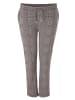 Aniston PLUS Schlupfhose in beige-schwarz-bordeaux