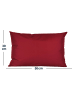 JACK Outdoor Dekokissen 30x50cm inkl. XXL Füllung in Burgund