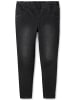 sheego Schlupfjeans in black denim