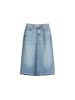 Marc O'Polo Langer Jeansrock A-Shape in Light Blue