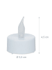 relaxdays 2er LED Teelicht Set mit Farbwechsel