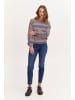 PULZ Jeans Rundhalspullover PZIRIS Multicolor Pullover 50206781 in bunt